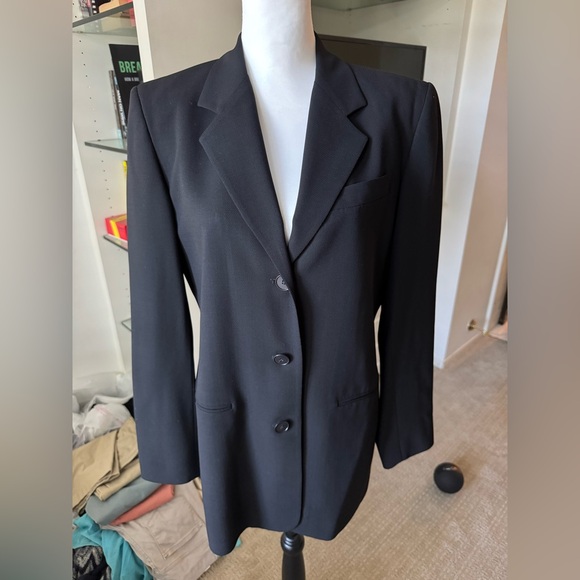 Nordstrom Bill Burns Women’s 100% Worsted Wool Blazer Timeless Classic - Picture 1 of 6